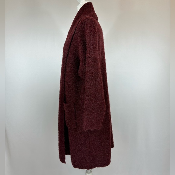 Anthropologie Brenna Boucle Longline Cardigan One Size Like New - Picture 6 of 11
